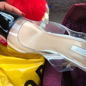 Vintage Black and white heels